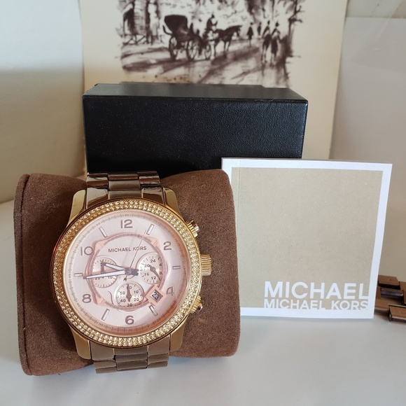 MK Rose Gold Watch - Picture 5 of 5
